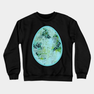 Art Acrylic artwork abstract Easter Egg Crewneck Sweatshirt